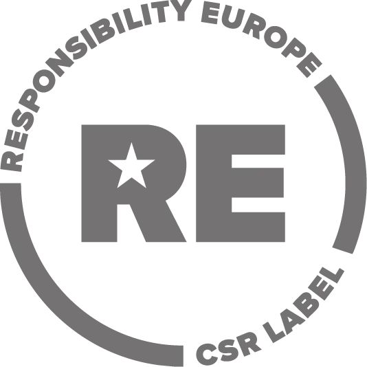 RE Responsible Europe logo label